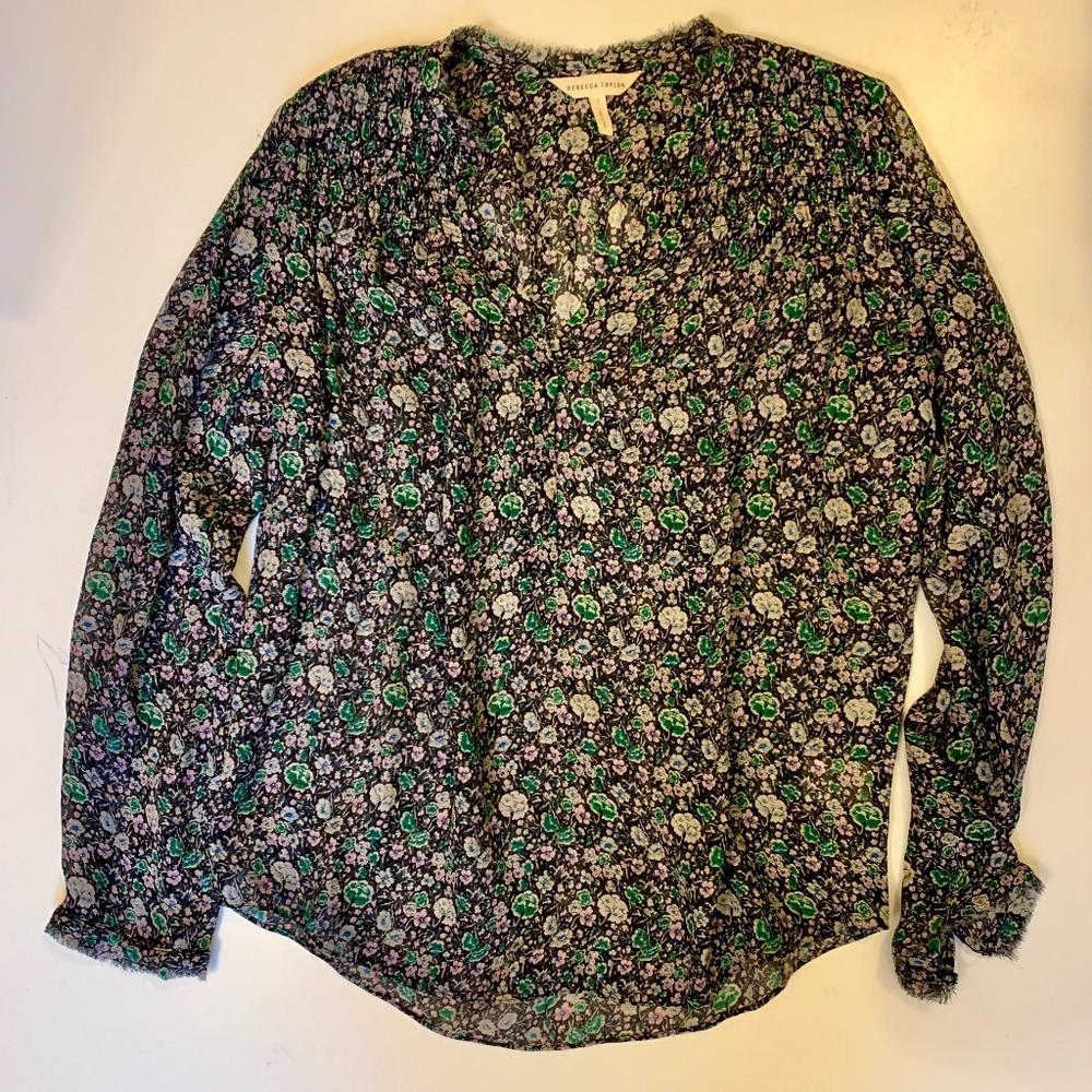Rebecca Taylor Women's Louisa Floral Blouse